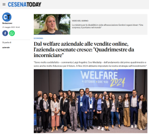 articolo dal welfare aziendale alle vendite online pubblicato su cesenatoday